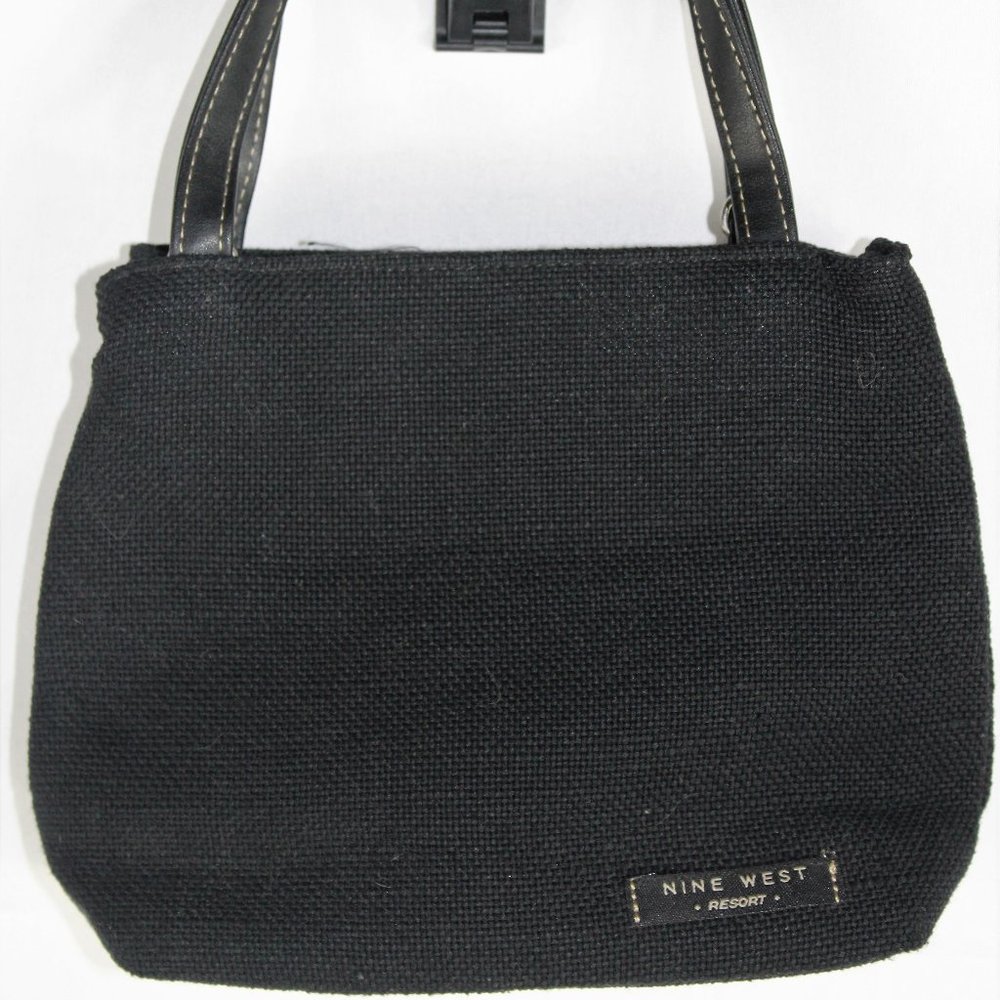 Nine West black evening handbag purse Resort Collection